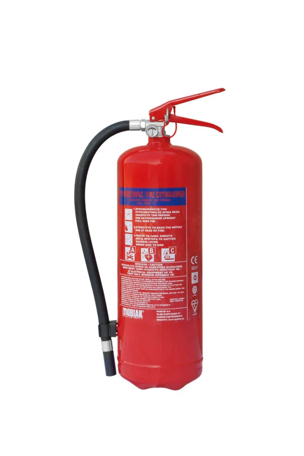 Vatrogasni aparat s prahom 6 kg (BSI KITEMARK)