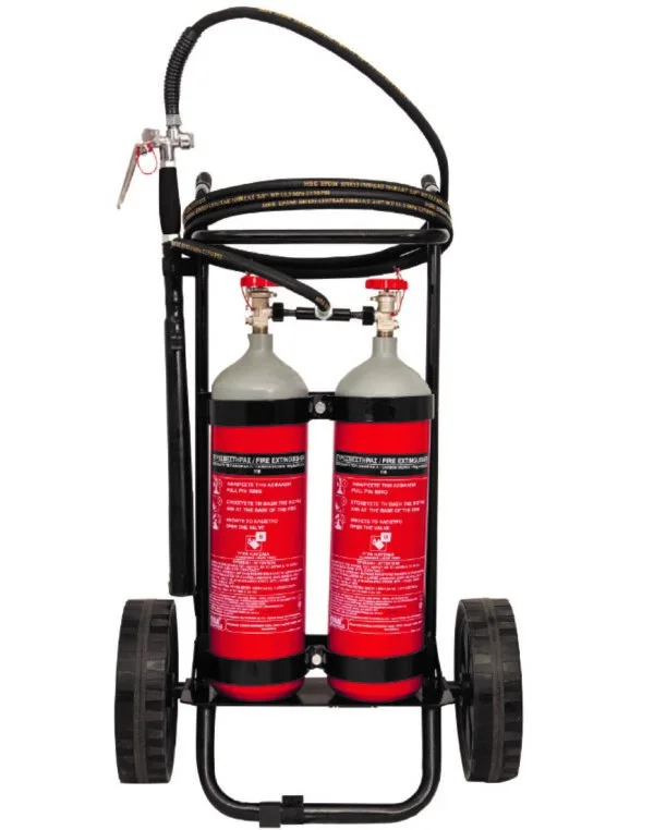 Prijevozni vatrogasni aparat 10 kg (2x5 kg) CO2