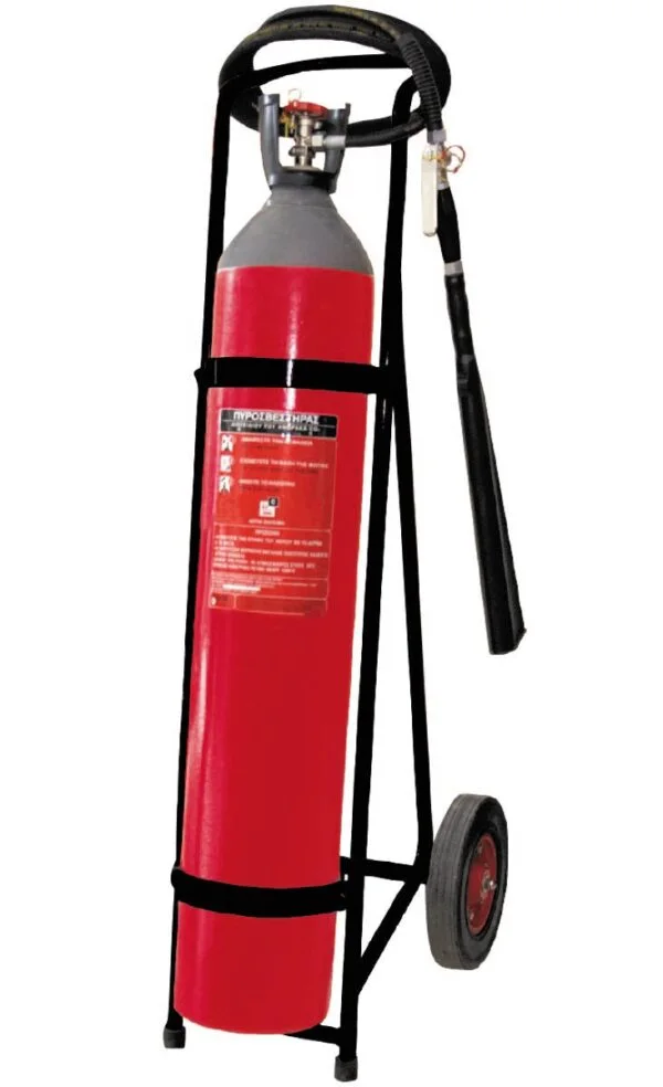 Vatrogasni aparat kolica 10 kg CO2
