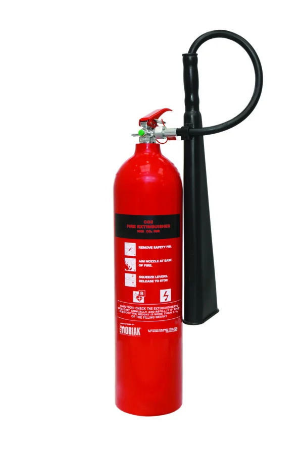Vatrogasni aparat s CO2 5 kg (BSI KITEMARK)