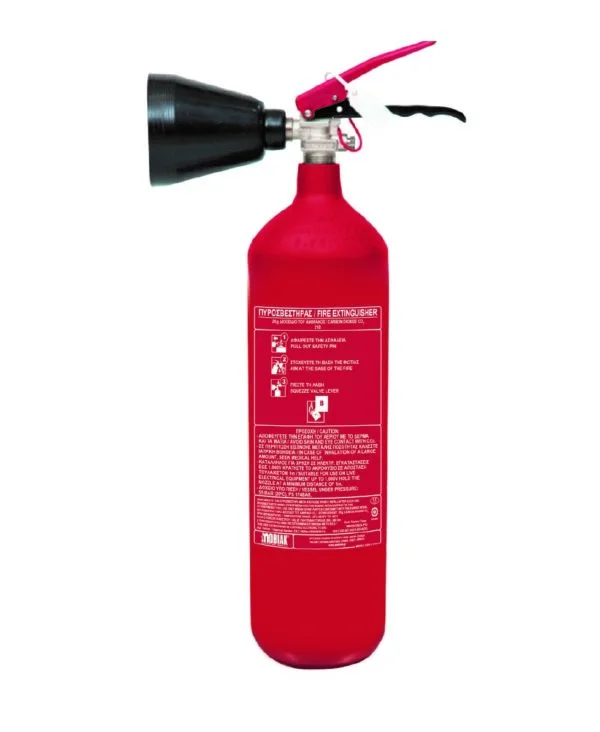 Vatrogasni aparat s CO2 2 kg izlaz visoke čvrstoće