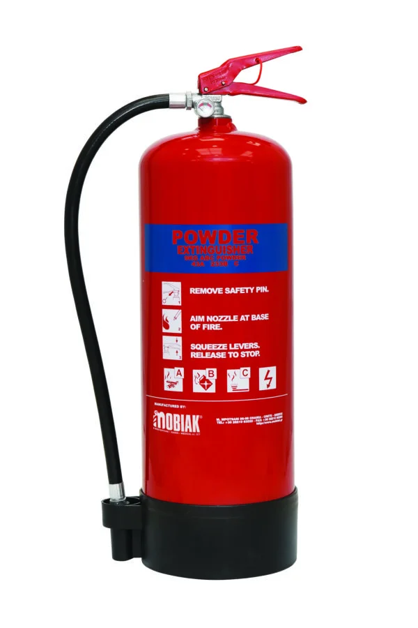 Vatrogasni aparat s prahom 9 kg (BSI KITEMARK)