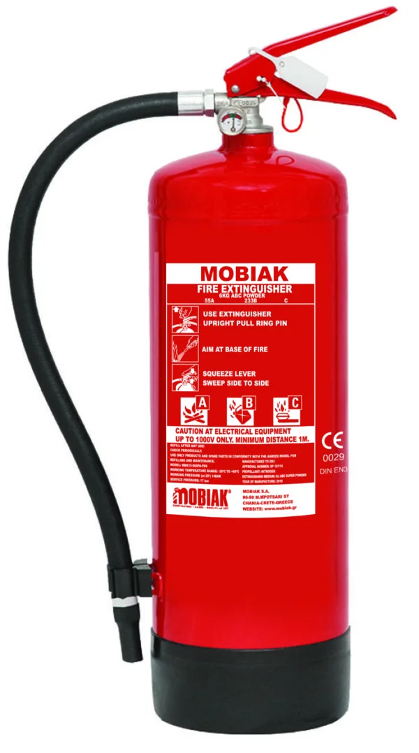 Vatrogasni aparat s prahom 6 kg ABC90%