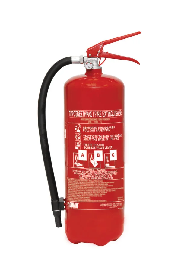 Vatrogasni aparat s prahom 4 kg (BSI KITEMARK)