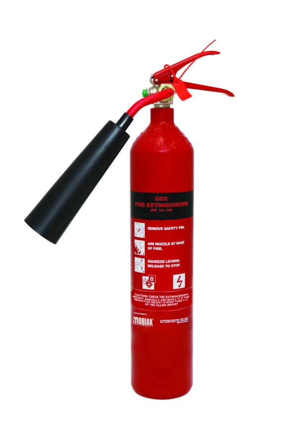 Vatrogasni aparat s CO2 2 kg (BSI KITEMARK)