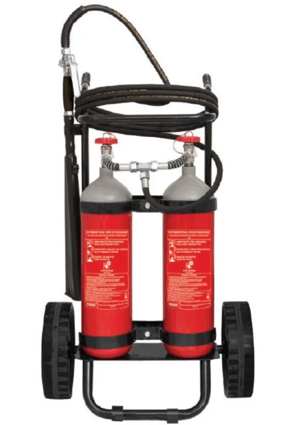 Prijevozni vatrogasni aparat 10 kg (2×5) CO2