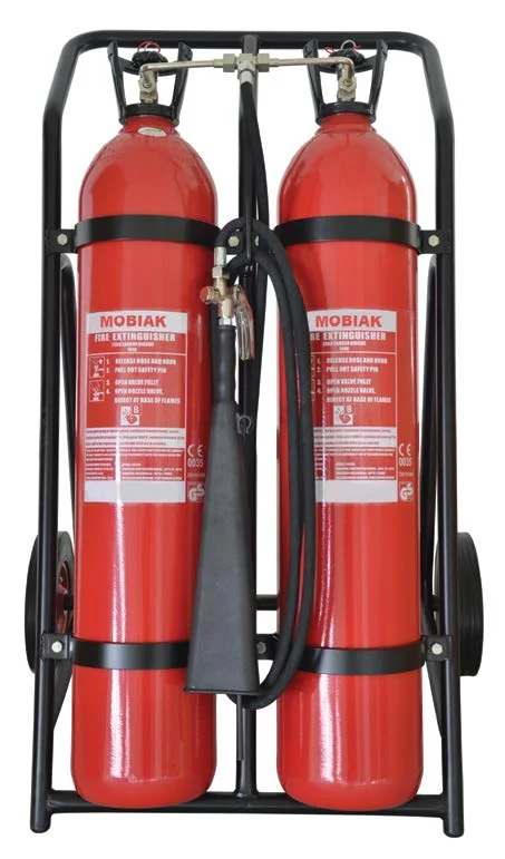 50 kg (2x25 kg) CO2 kolica za gašenje požara