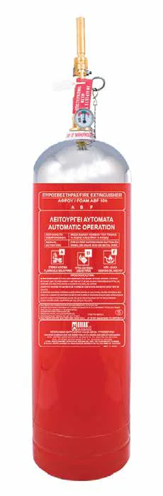 Vatrogasni aparat 10 l ABF-mokro kemijsko sredstvo za gašenje požara Lokalna prim. nehrđajući čelik