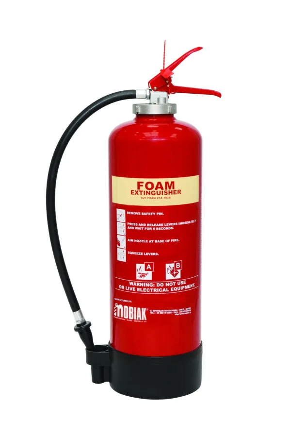 Vatrogasni aparat s pjenom 9 l s aluminijskim cilindrom (BSI KITEMARK)