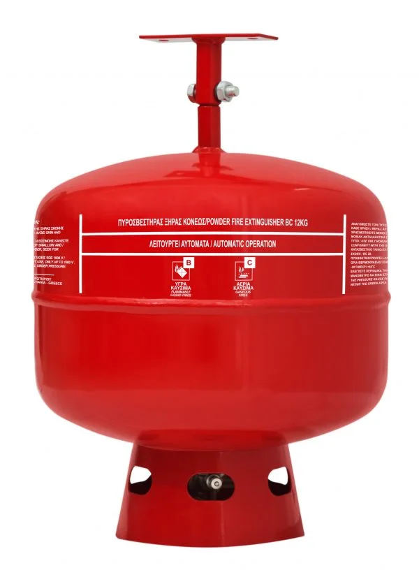Stropni vatrogasni aparat 12 kg suhi prah BC