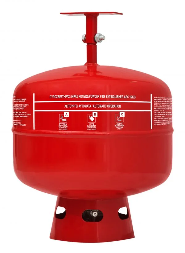 Stropni vatrogasni aparat 12 kg suhi prah ABC