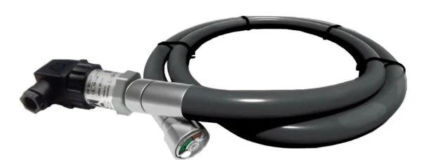 Automatski sustav FIDIAS 0.25–7 m FK-5-1-12 s tlačnom sklopkom, crna izvedba
